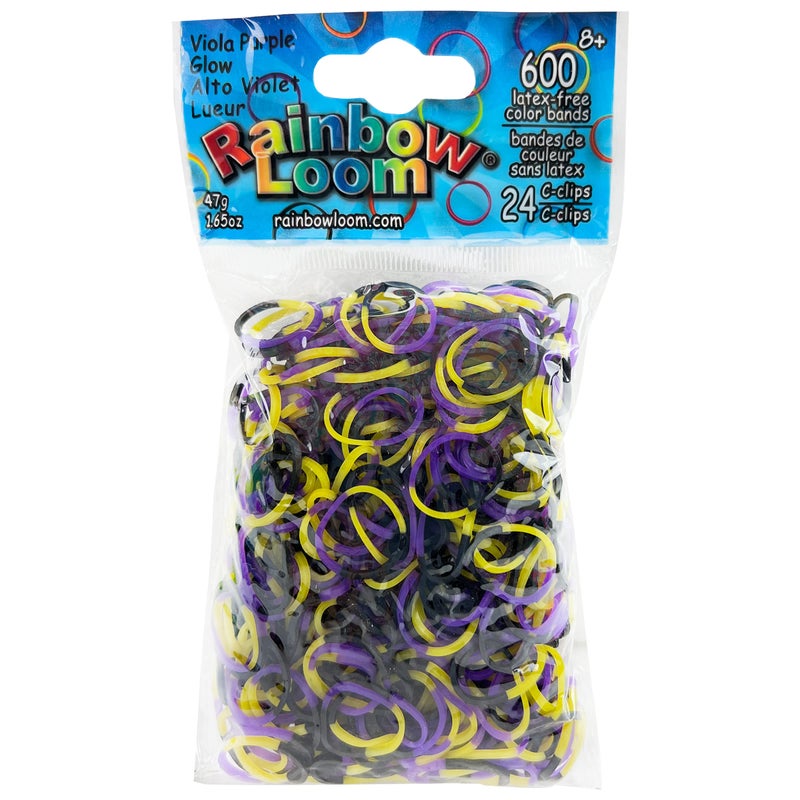 Rainbow Loom Viola Purple Glow - Image 1